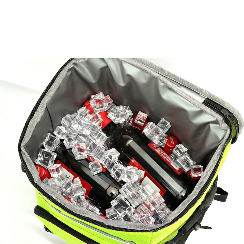 large capacity 33l refrigerator bag 36 cans beer cooler backpack refrigerator portable picnic bag thermal food cooler ice pack free global shipping