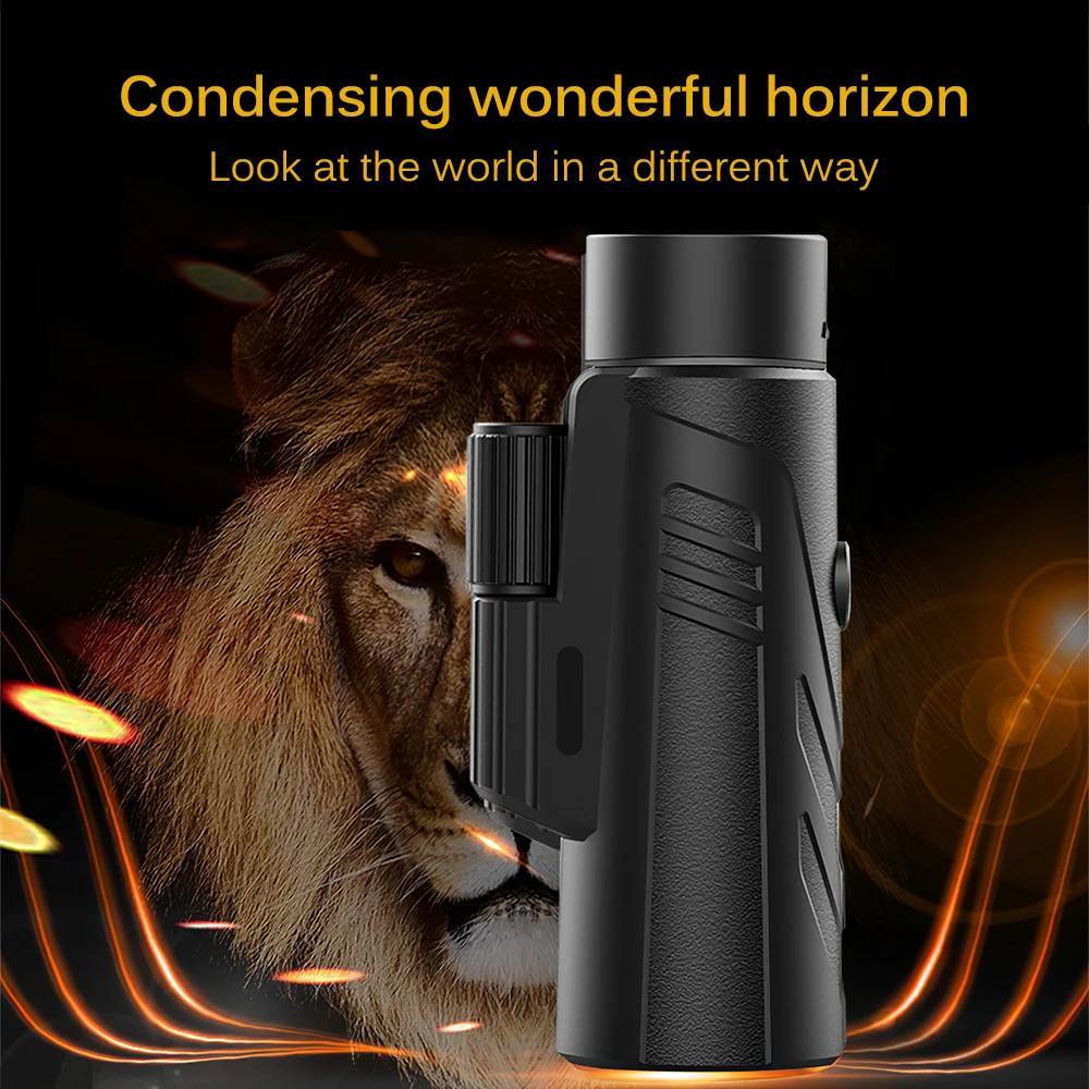 

Monocular Telescope For Smartphone Powerful HD Zoom Scope Military Hunting Optical Super Long Range Telephoto Lens Camping
