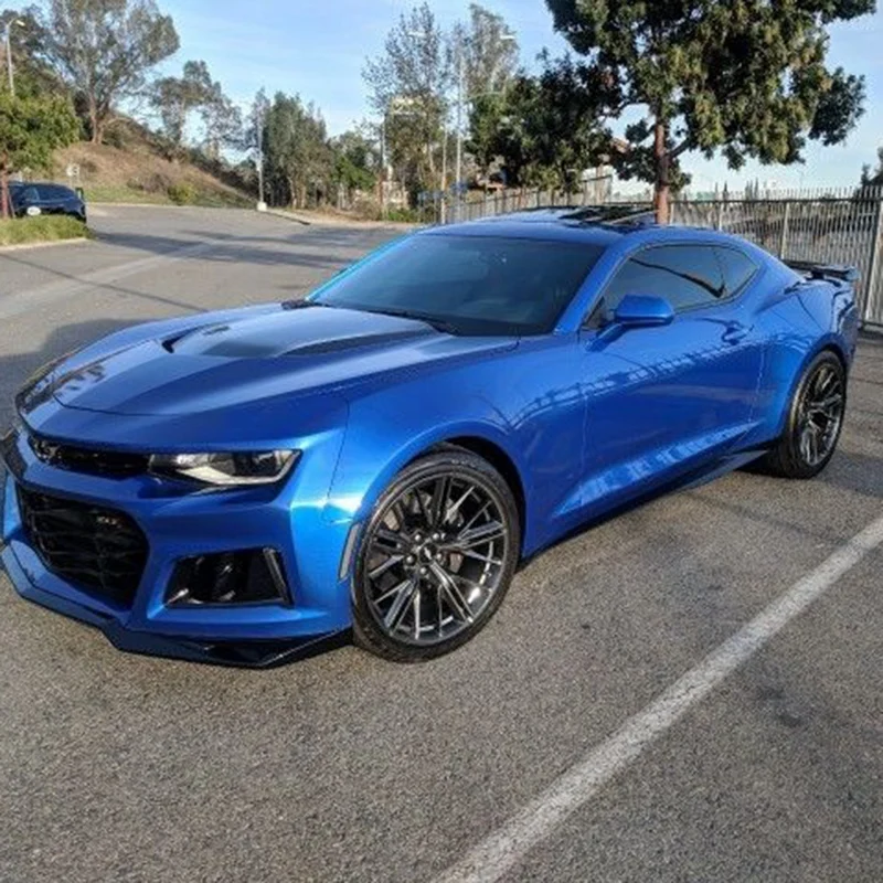 Chevy Camaro 2016 + дымчатые светодиодные боковые габаритные фонари-передние и задние