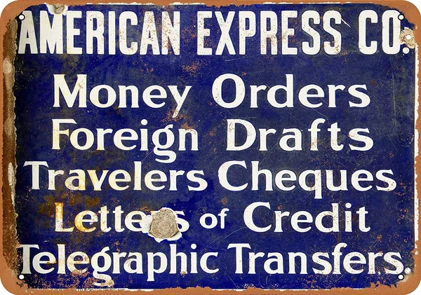 

American Express Money Orders Tin Sign art wall decoration,vintage aluminum retro metal sign