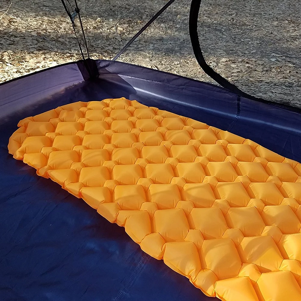 Надувная кровать спальный коврик компактный кемпинг альпинизмом Air Pad легкий
