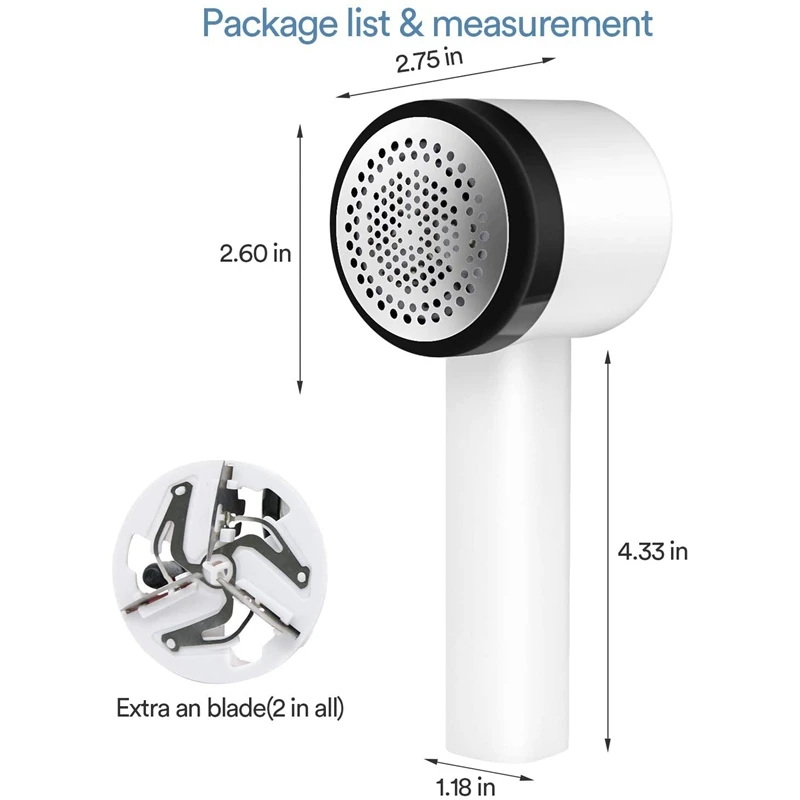 

Mini Electric Clothes Sweater Fabric Lint Remover,Small USB Rechargeable Upholstery Couch Bed Portable Fuzz Pill Shaver