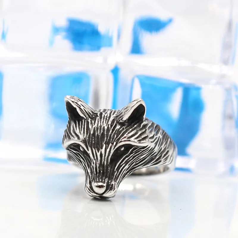 Мужское кольцо KLDY Norse с изображением животных из нержавеющей стали в стиле панк