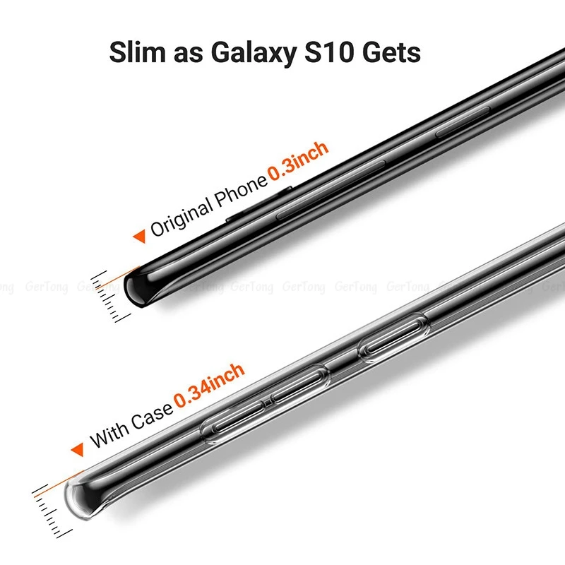 Luxury TPU Case For Samsung Galaxy S10 Plus S10e S22 S21 Ultra S20 FE Transparent Cover A52 S 5G A53 A73 A72 A33 A32 A22 A13 A12