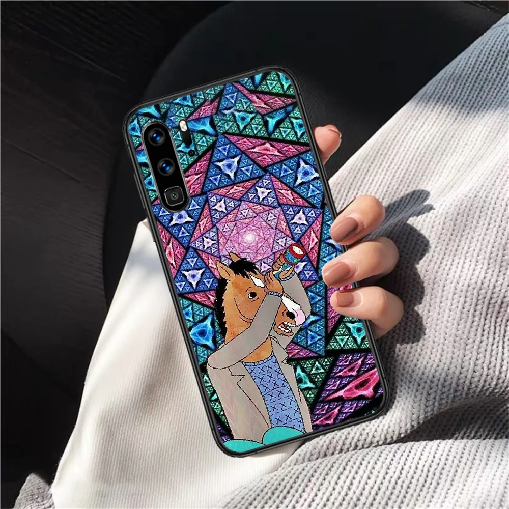 

Bo Horseman Jack Horse Man Phone Case For HUAWEI P 9 10 20 30 40 Lite Pro smart Z 2019 Nova 5T 6 7 i black Funda 3D Etui Tpu