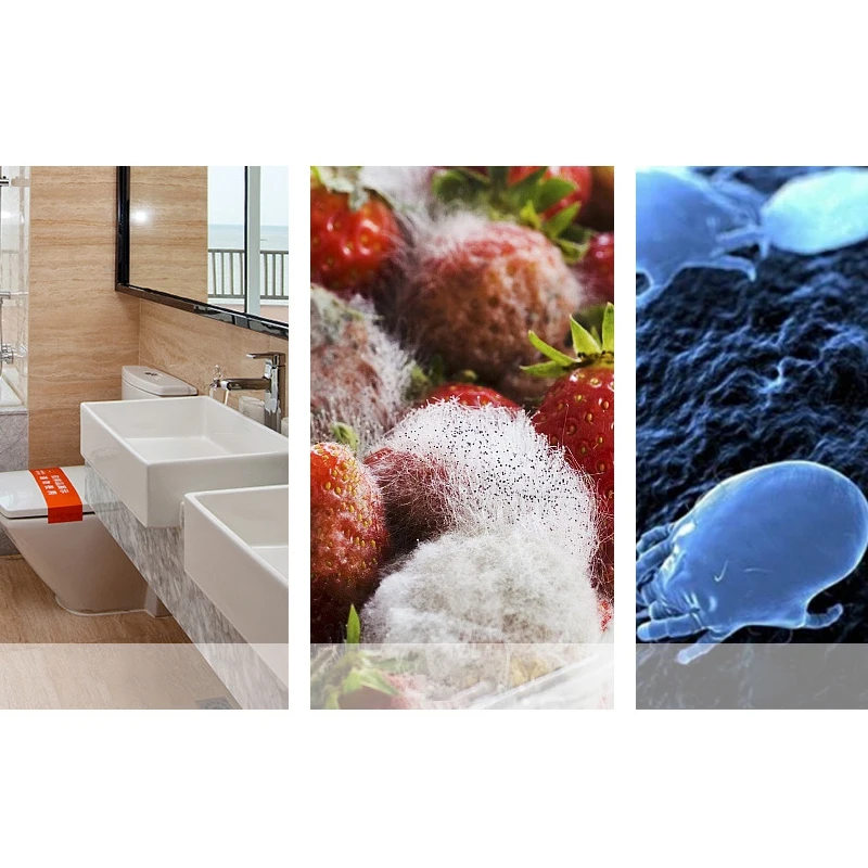 

Air Purifier ligent Sensor LED Sn Backlight Odor Eliminator Air Cleaner Portable for Bathroom Toilet