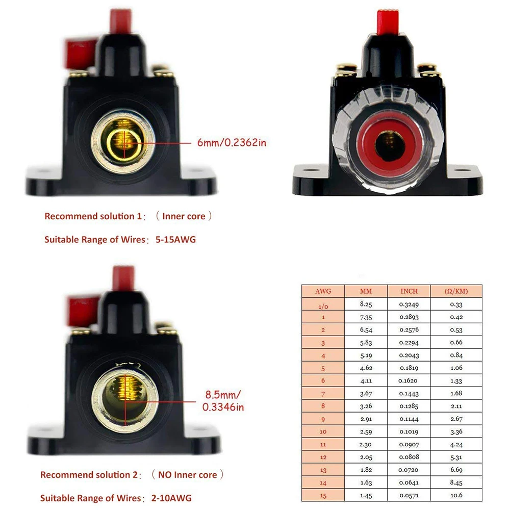 12V 24V DC Автоматический выключатель 20A 30A 40A 50A 60A 80A 100A домашний Водонепроницаемый