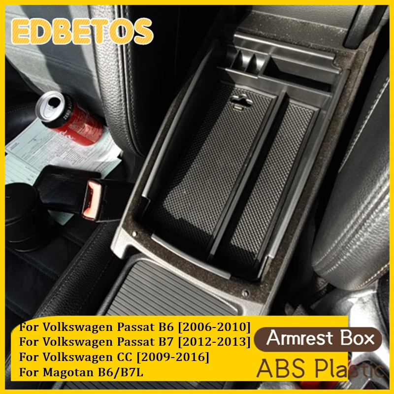 

For Volkswagen VW Passat B6 B7 CC and Magotan B6/ B7L Accessories Center Console Organizer Tray