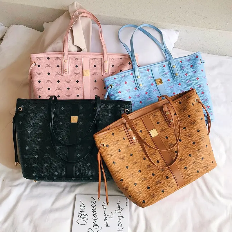 

Luxury Designer Handbag 2021 Shoulder Beach Designer Sac De Voyage Bolsos Grandes Laptop Leather Tote Bags For Women