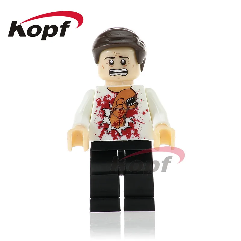 PG1089 Without Box Одиночная супер героев серии фильма паразит инопланетянин Эллен Рипли куклы Кирпичи Строительные блоки Детские Подарочные игрушки PG1089 - Цвет: PG1089 Without Box
