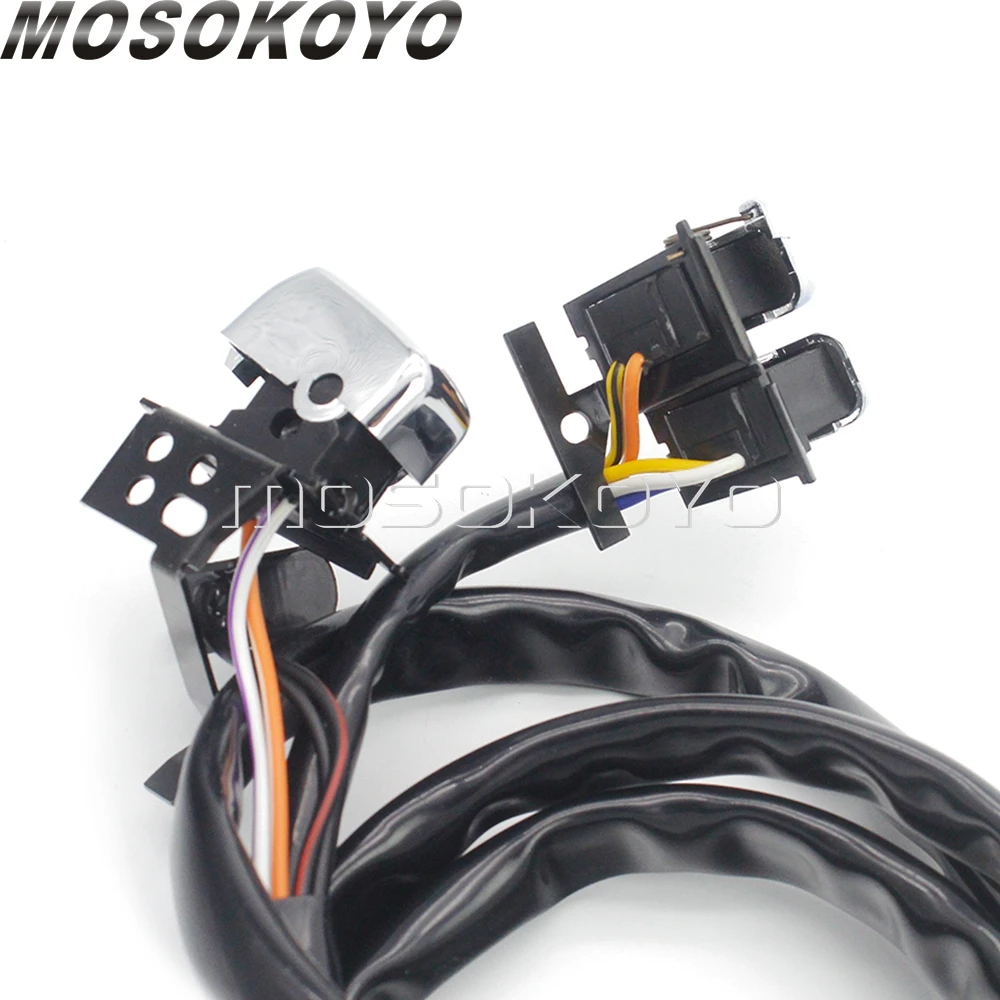 Переключатель хромированный на руль для поворотников Harley 2007-2010 | Автомобили и
