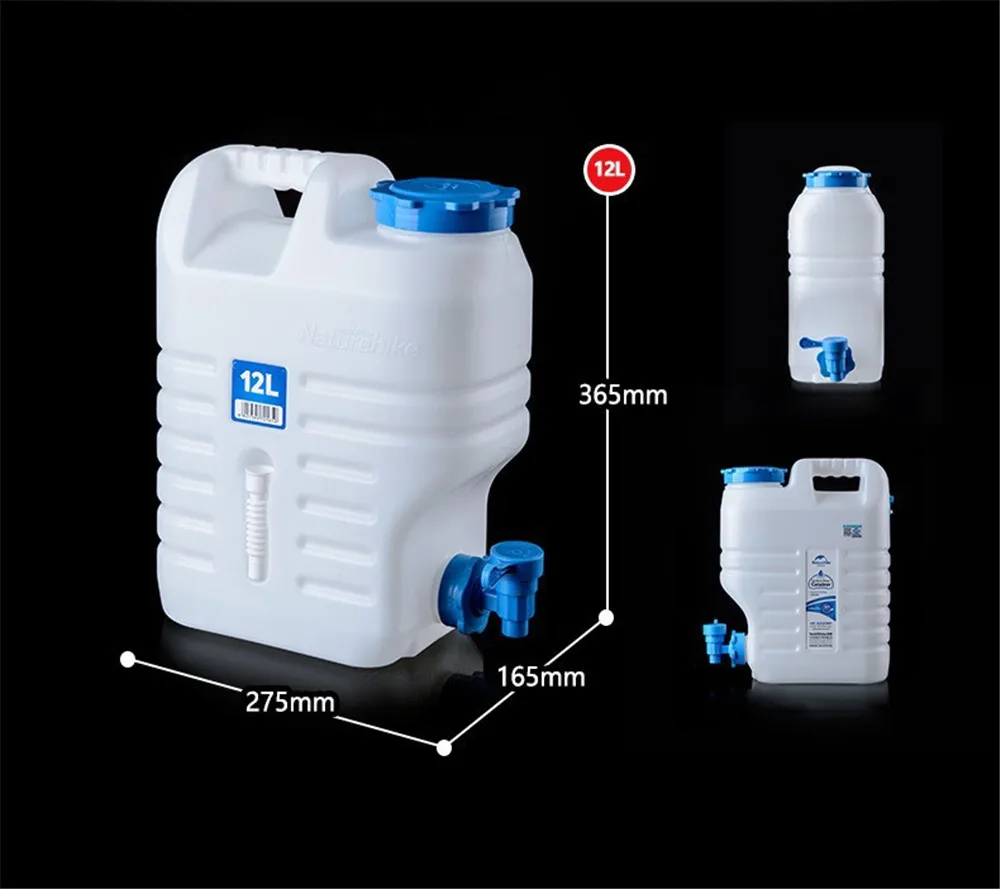 Naturehike 12L 18L 24L литровые мешки для минеральной воды контейнер хранения переносное