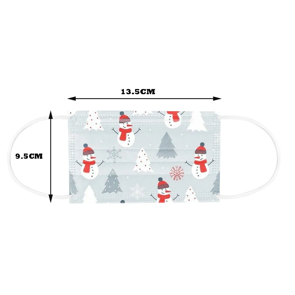 

10PCS Children's Mask Disposable Face Mask Industrial 3Ply Ear Loop Filter Hygiene Thicken Face Mouth Mask Earloop Fast Delievry