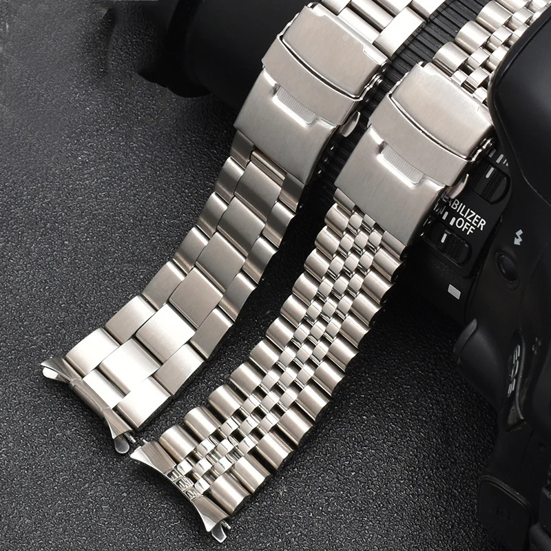 Watch Band For SEIKO SKX007 009 175 173 Solid Stainless Steel Watch Strap 20mm 22mm Watch Accessories Watch Belt Watch Bracelet