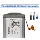 Оригинальный аккумулятор Samsung EB-BR800ABU для Samsung Gear S4 SM-R810 42 мм SM-R800 46 мм SM-R805 R800 R810 R805, Смарт-часы 472 мАч