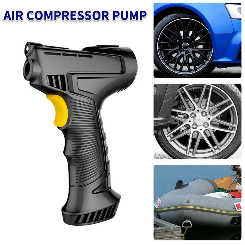 Портативный воздушный насос ручной компрессор для накачки шин 2000 мАч |