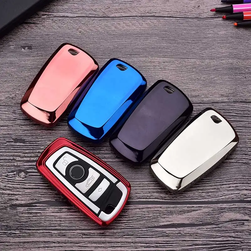 Умный Мягкий ТПУ чехол для ключей BMW F20 F31 серия 5 f10 523i f11 f07 f21 f80 m3 x3 f25 f48 BMW|Футляр