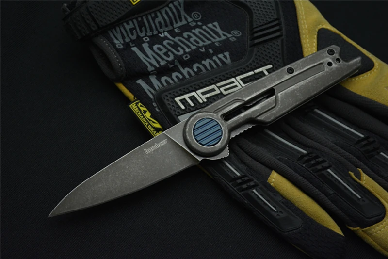 Kershaw 2035 складной нож 8cr13mov лезвие стальная ручка Карманный открытый кемпинг охотничий нож Тактический выживания EDC инструмент