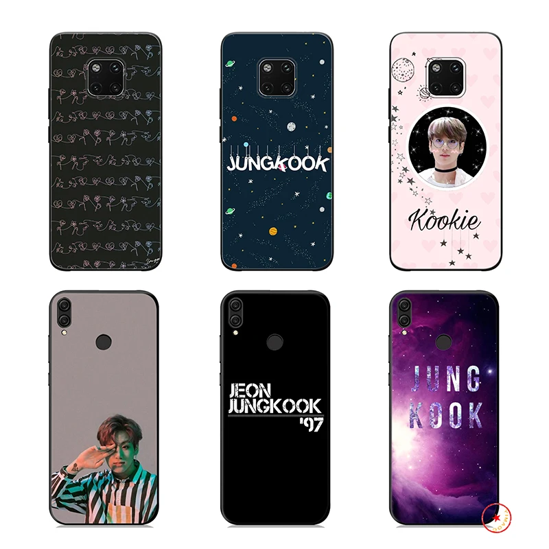 Мягкий силиконовый чехол Jeon Jung Kook K Pop для huawei mate 30 20 10 Lite Pro Honor Nova 3 3i 4 5i |
