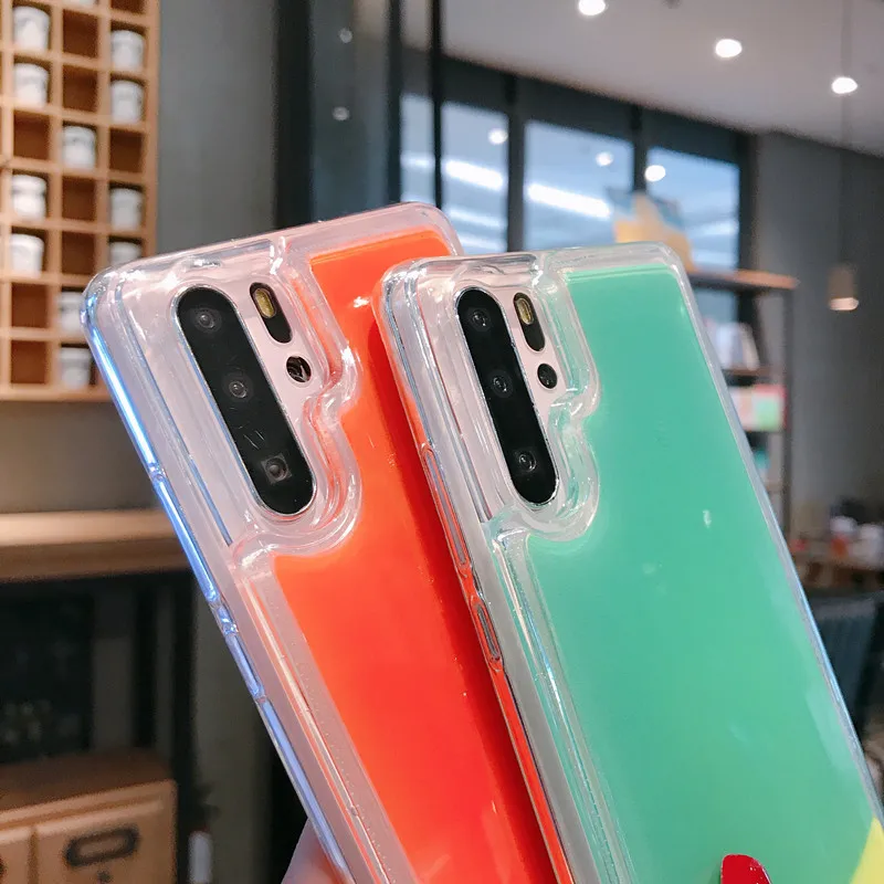 Чехол-накладка для Huawei P20 P30 P40 Mate 20 30 lite Pro светящийся в темноте | Мобильные