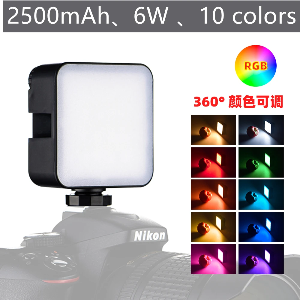 

Мини-светодиодный светильник AL86 Pro, 6 Вт, 2500 мАч, 2500K-6500K