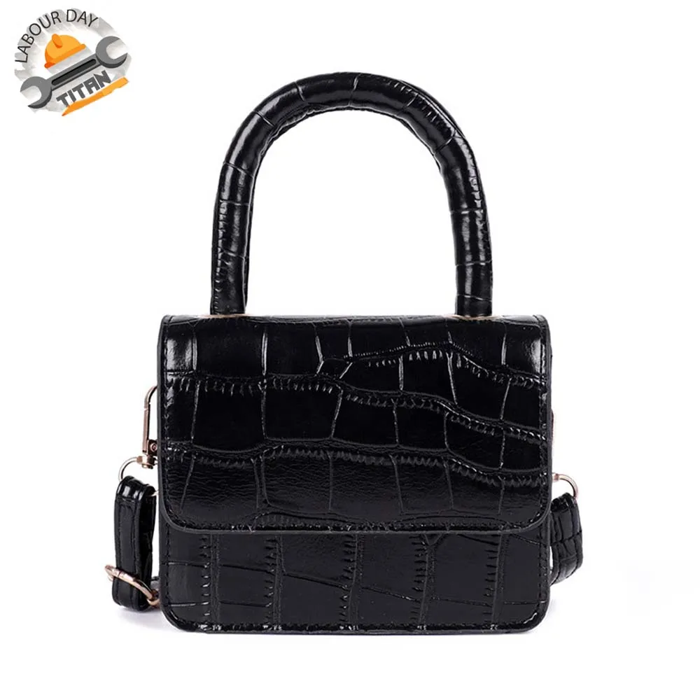 

Armpit Female Bag 2021 Niche French Retro Chain Single Shoulder Messenger Crocodile Pattern 31543