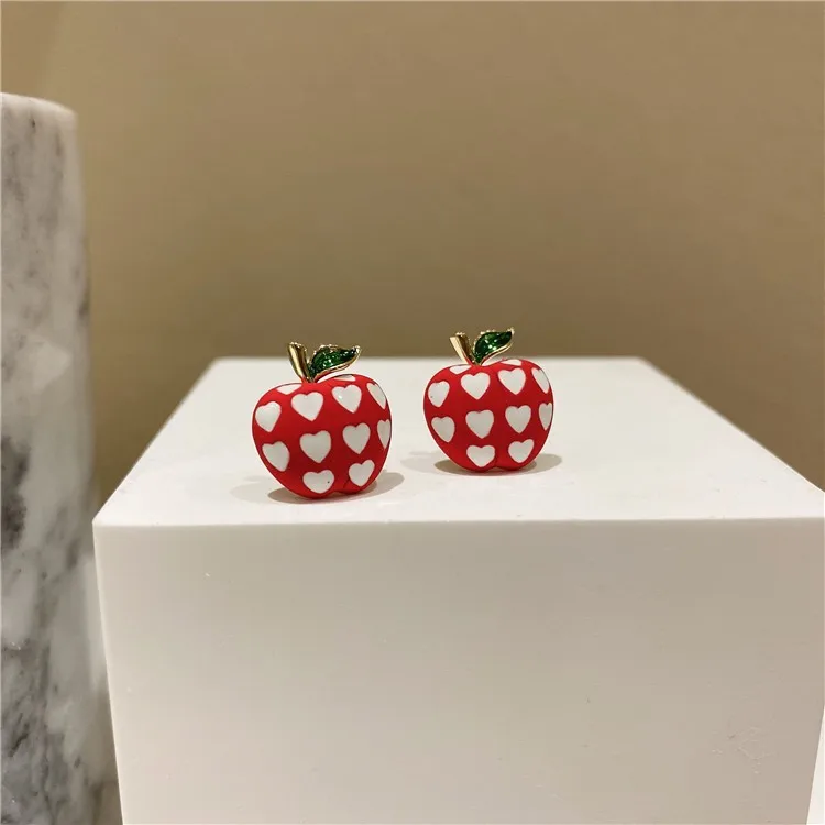

Korean Trendy Fresh Lovely Sweet Stud Earrings For Women Fashion Jewelry