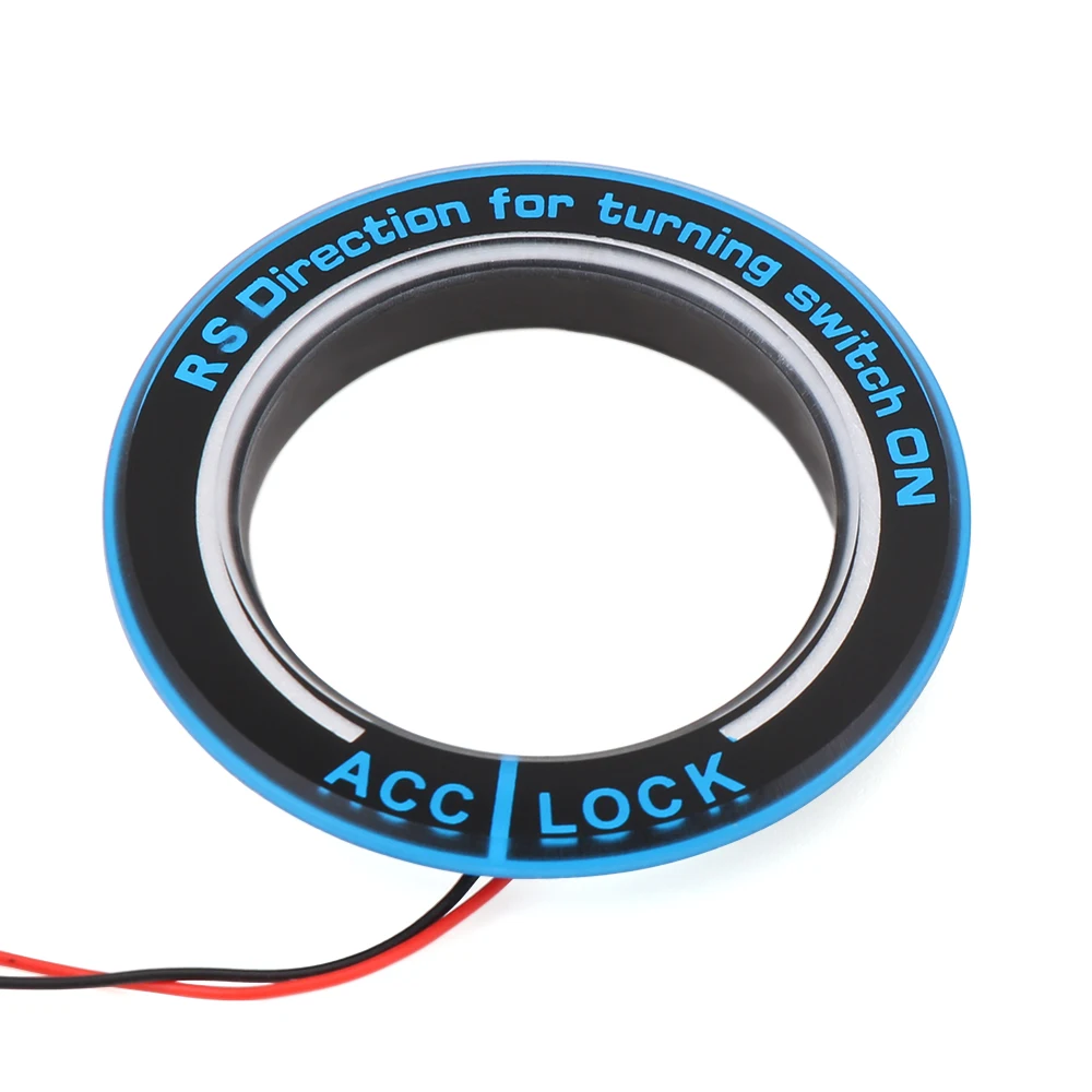 Автомобильный светильник СВЕТОДИОДНЫЙ Переключатель зажигания Крышка/кольцо