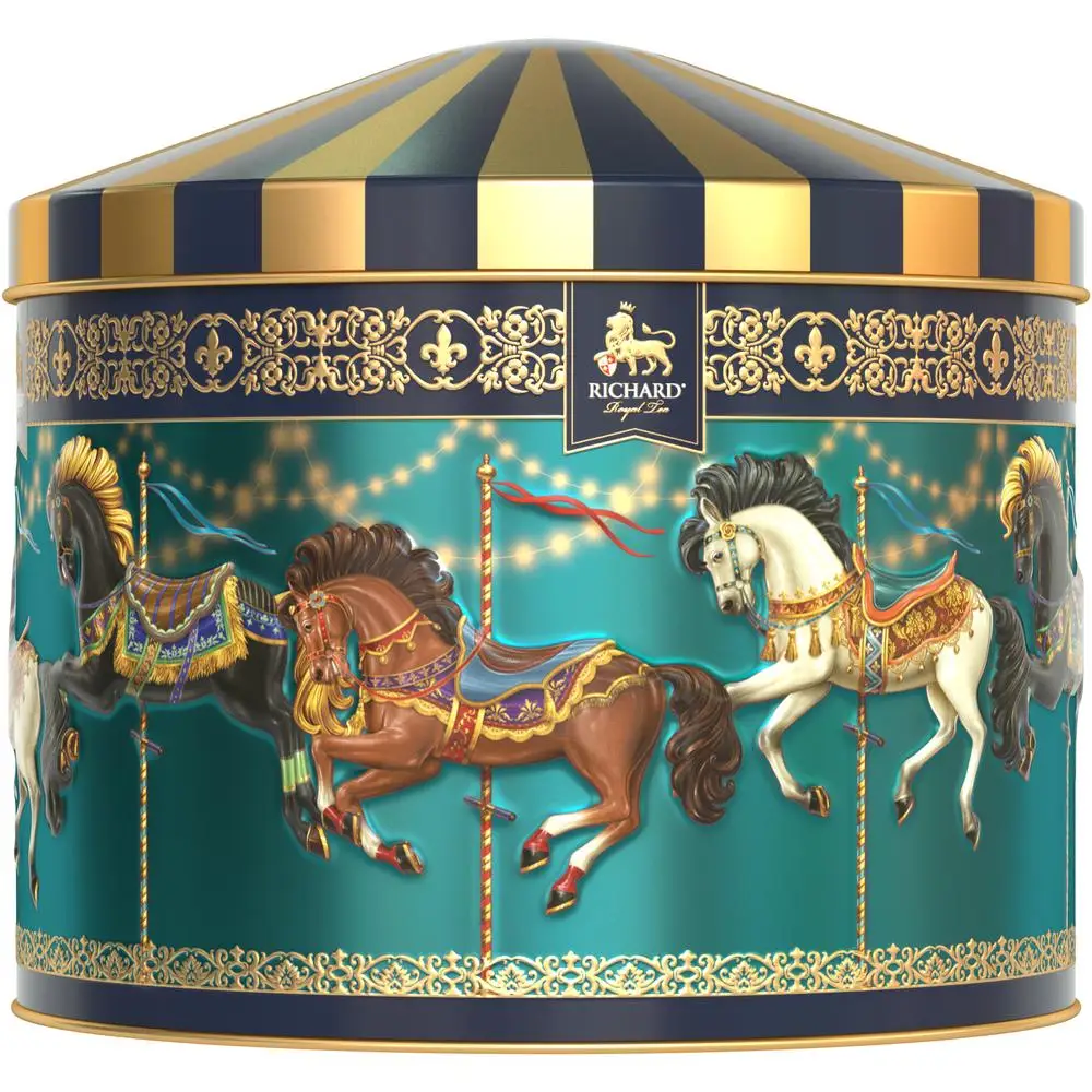 Чай Richard &quotRoyal Merry-Go-Round&quot черный крупнолистовой 100 гр |