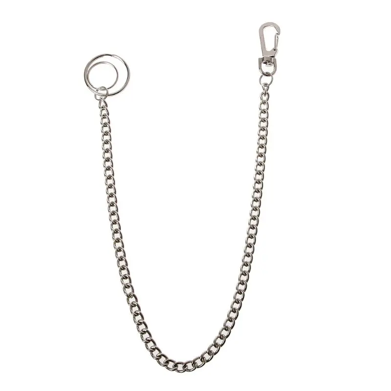 

Hip Hop Pants Chain Secure Travel Wallet Chain Heavy Duty Jeans Link Coil Leash