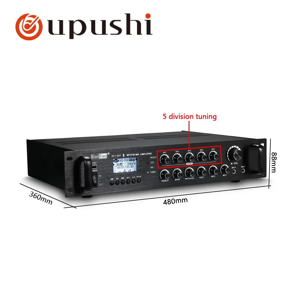 Oupushi Крытый встроенный магазин ресторан системы общественного и