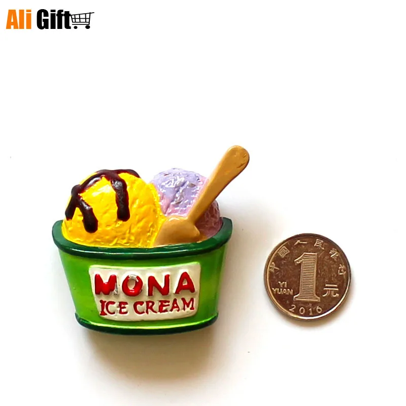 Креативные 3D Магнитные наклейки на холодильник пищевые магнитные