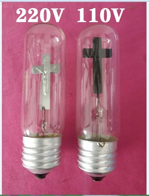 Лампы T30/3 Вт/E27 для украшения церкви светильник с крестом Иисуса христианские