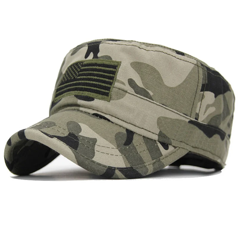 

Men Baseball Hats Camouflage Cotton Gorras USA Flag Planas Women Baseball Cap Hats For Men Snapback CapTrucker Dad Hats Military
