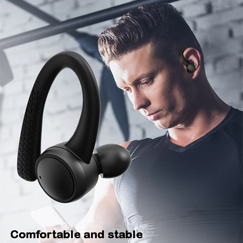 Bluetooth Беспроводной спортивные наушники С микрофоном наушники-вкладыши TWS с новое