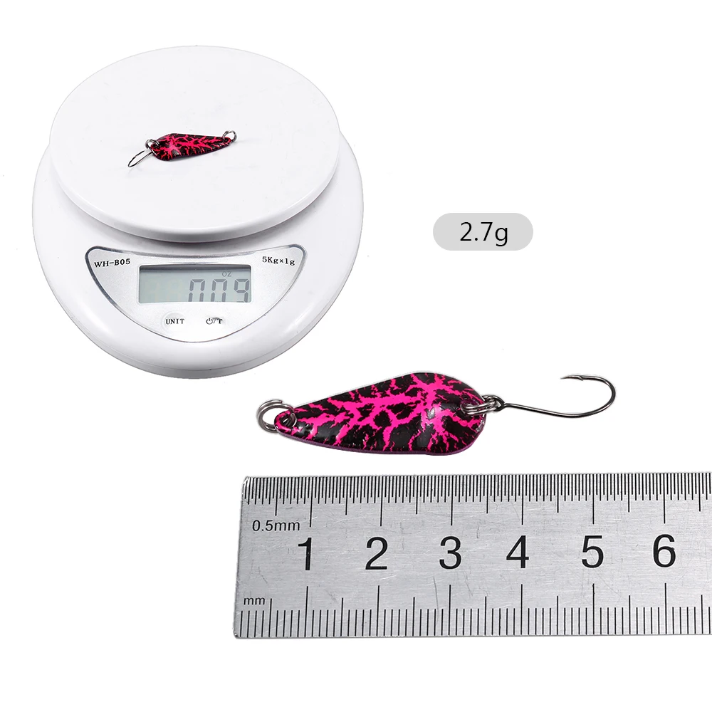 Lixada 11Pcs Mixed Colors Fishing Metal Lures Spoon Set Artificial Trout Lure Hard Baits Accessories Fast Delivery - купить по