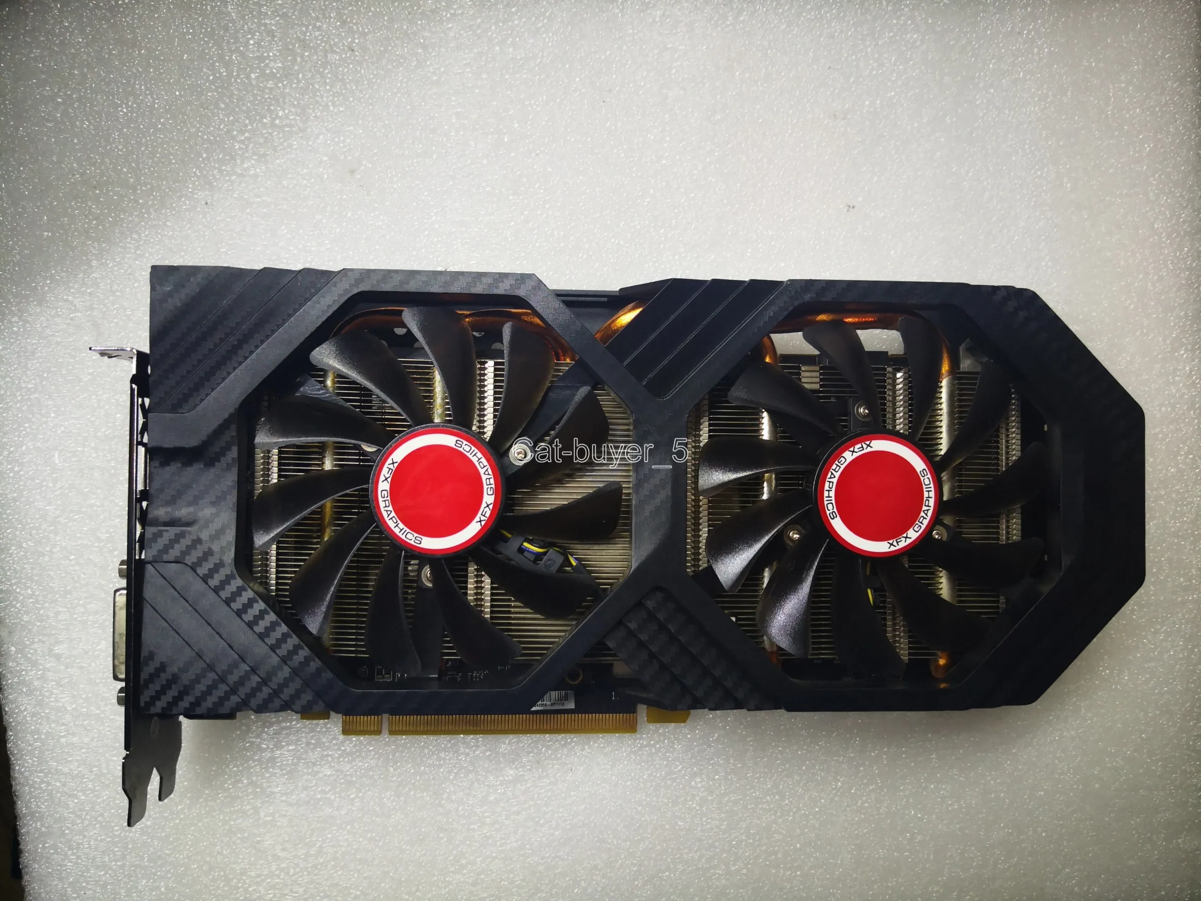 

XFX AMD Radeon RX580 2304SP 4GB DDR5 PCI-Express Video Card DP/DVI/HDMI