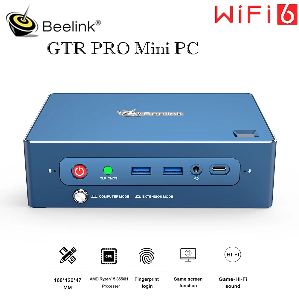 новый модуль Beelink GTR PRO мини PC Windows10 WIFI6|ТВ-приставки и медиаплееры| |