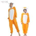 Пижамный комплект для мальчиков и девочек, кигуруми, пижамы с единорогом для женщин, комбинезоны, пижамы для взрослых с животными, лисицей, тигром, пандой, детские пижамы для косплея