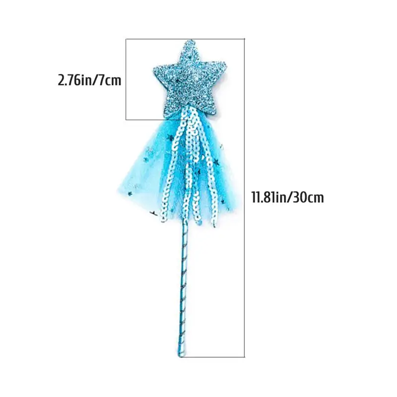 2 шт. Детский костюм принцессы с крыльями бабочки и звездами | Тематическая одежда