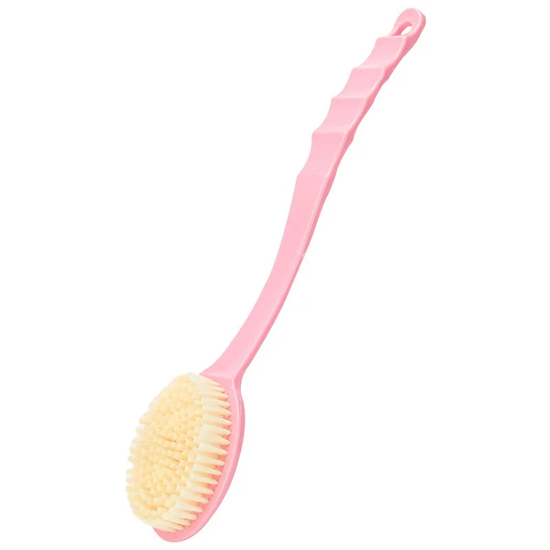 

Bath Brush Long Handle Scrubber Skin Massage Brush Feet Rubbing Body Brush For Back Exfoliation Brushes Bathroom Accessories