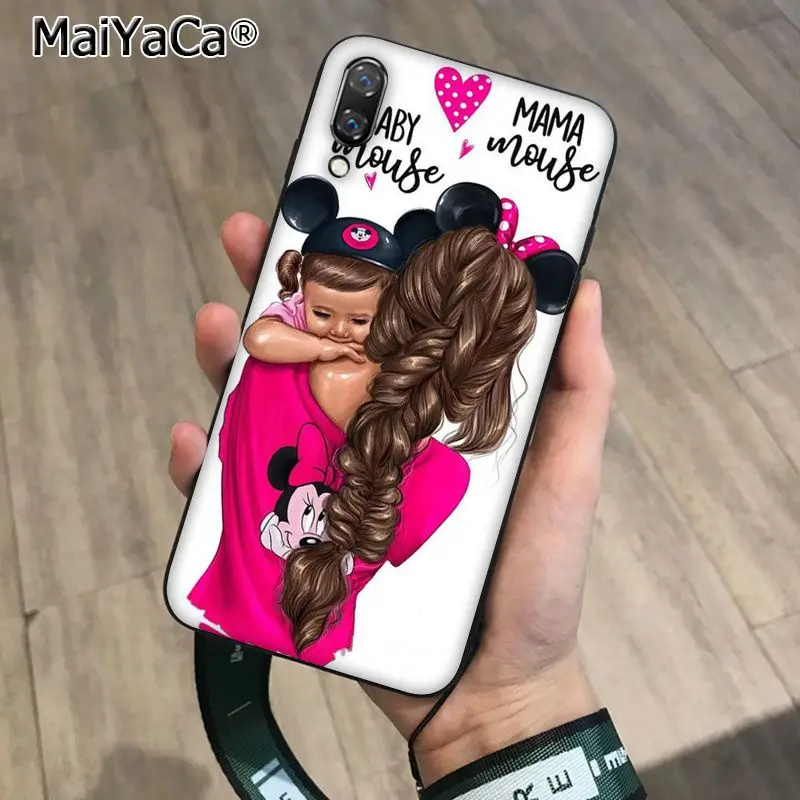MaiYaCa красивый чехол для телефона для мамы и дочки и сына для Huawei P10 Plus 20 pro P20 lite mate9 10 lite honor 10 vision 10