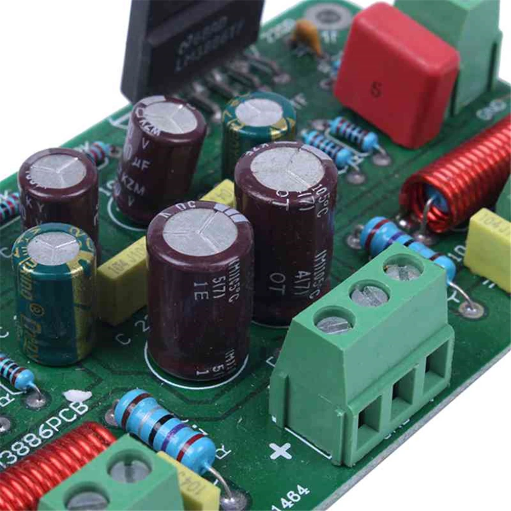 

HOT Assembled 68W+68W HiFi LM3886TF Stereo Amplifier AMP Board 50W*2 / 38W*2