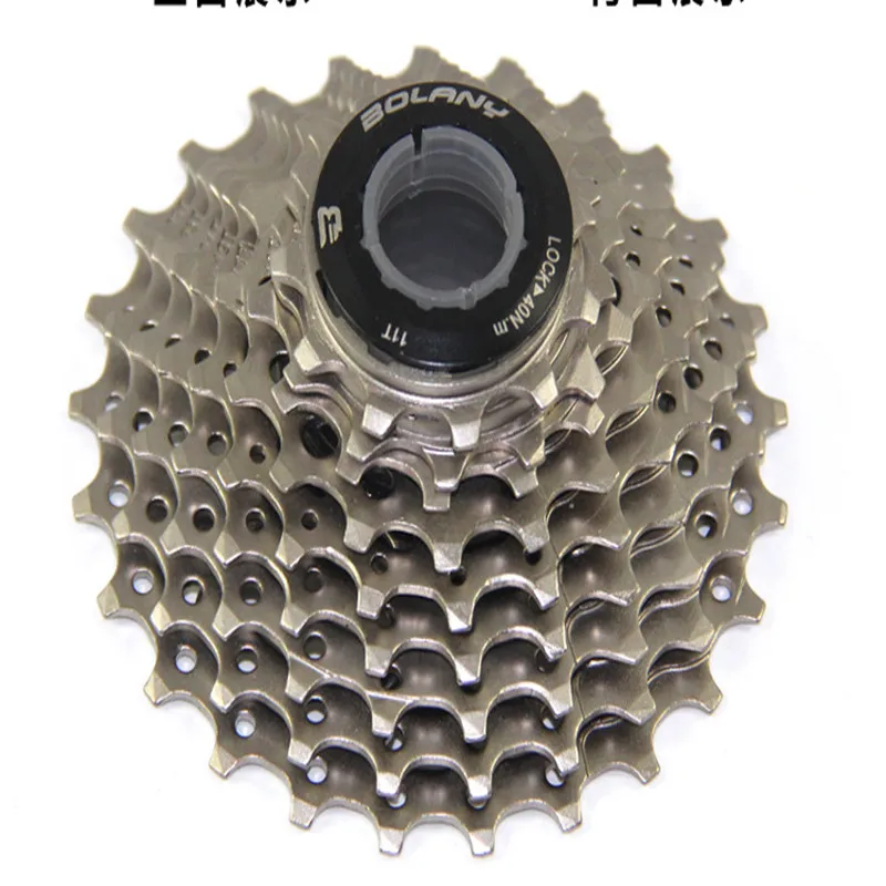 

Highway Bicycle Flywheel 9-speed 25T Card Type Variable Speed Sprocket Highway Multi-stage Tarun Wear-resistant and Durable