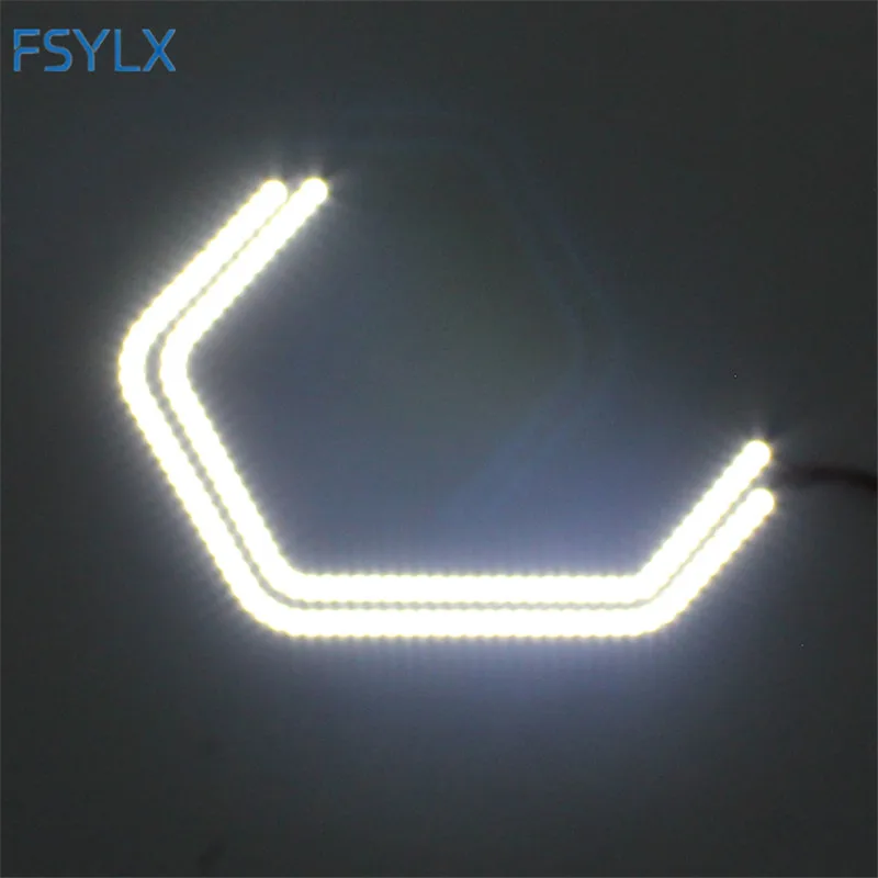 Светодиодсветодиодный ангельские глазки FSYLX SMD для BMW F30 3 серии 335i M3 M5 E90 M4 кольцо с