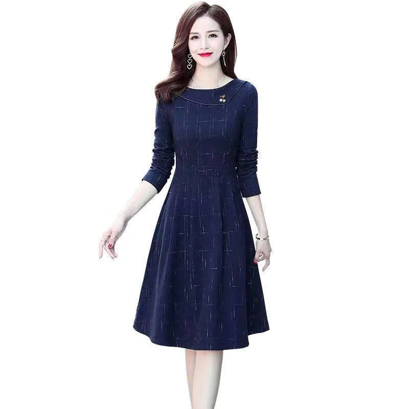 Новое модное однотонное темпераментное женское свободное элегантное осеннее