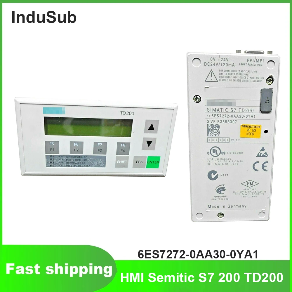 6ES7272-0AA30-0YA1 6ES72720AA300YA1 по цене контроллер PLC HMI семитс S7 200 TD200 новый оригинальный |