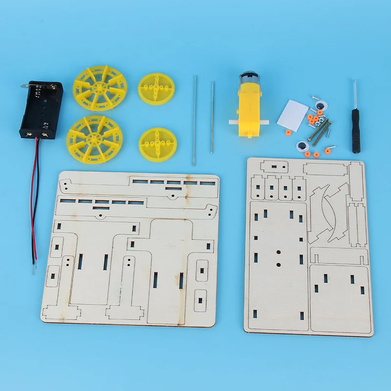 Науки наборы для экспериментов паровой электронный DIY робот собрать образования