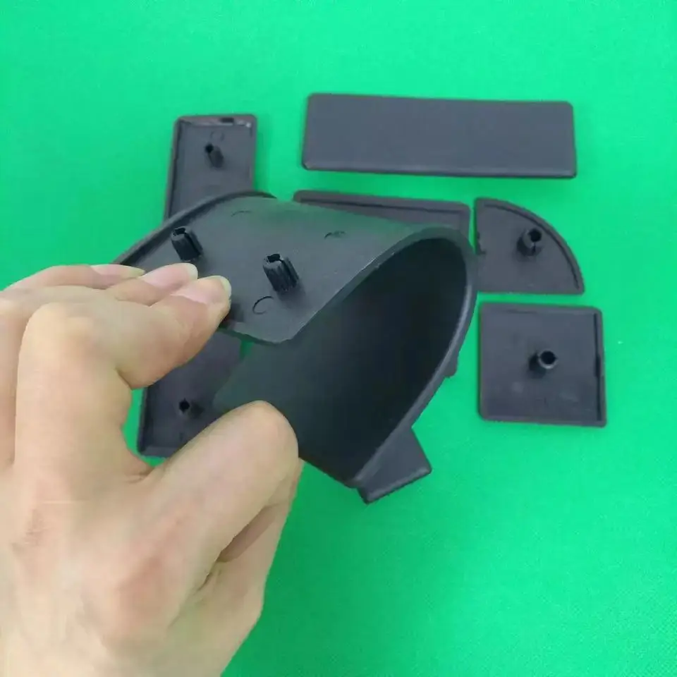 100100A 100100B торцевые крышки пластиковые ABS для 3D принтера серебристого или черного