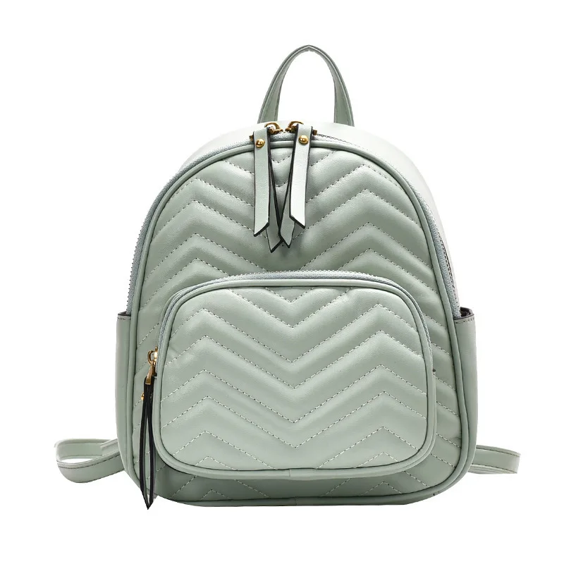 New European And American Classic Rhombus Small Backpack Casual Wild StorageBag Travel bag backpackStudent Handbag | Багаж и сумки